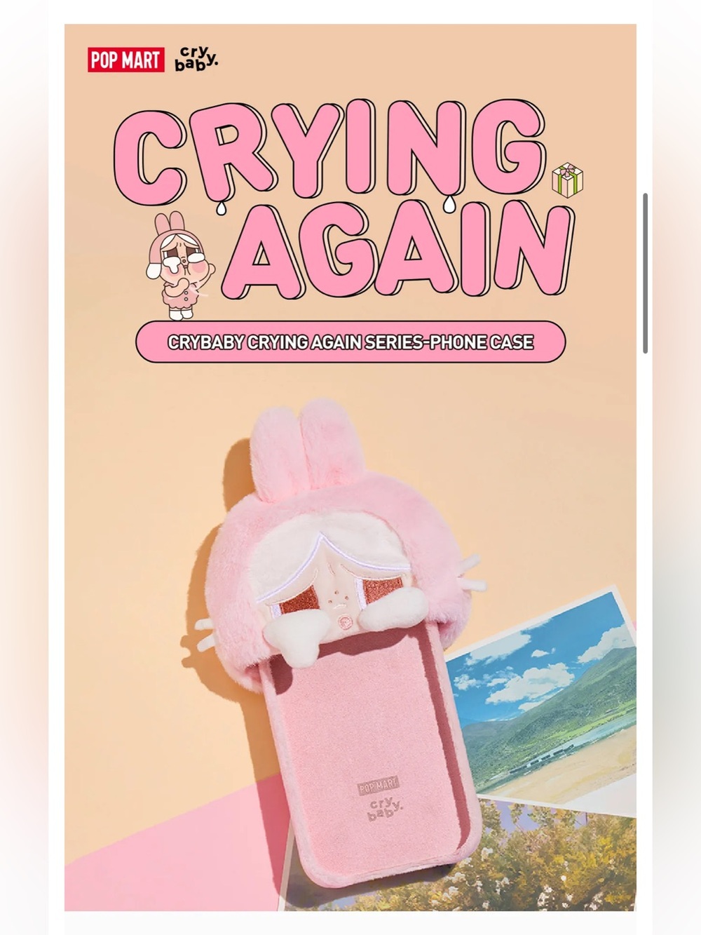 Crybaby Crying Again Phone Case iPhone 16 Pro Max - New